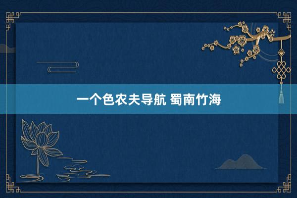 一个色农夫导航 蜀南竹海