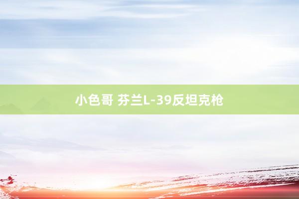 小色哥 芬兰L-39反坦克枪